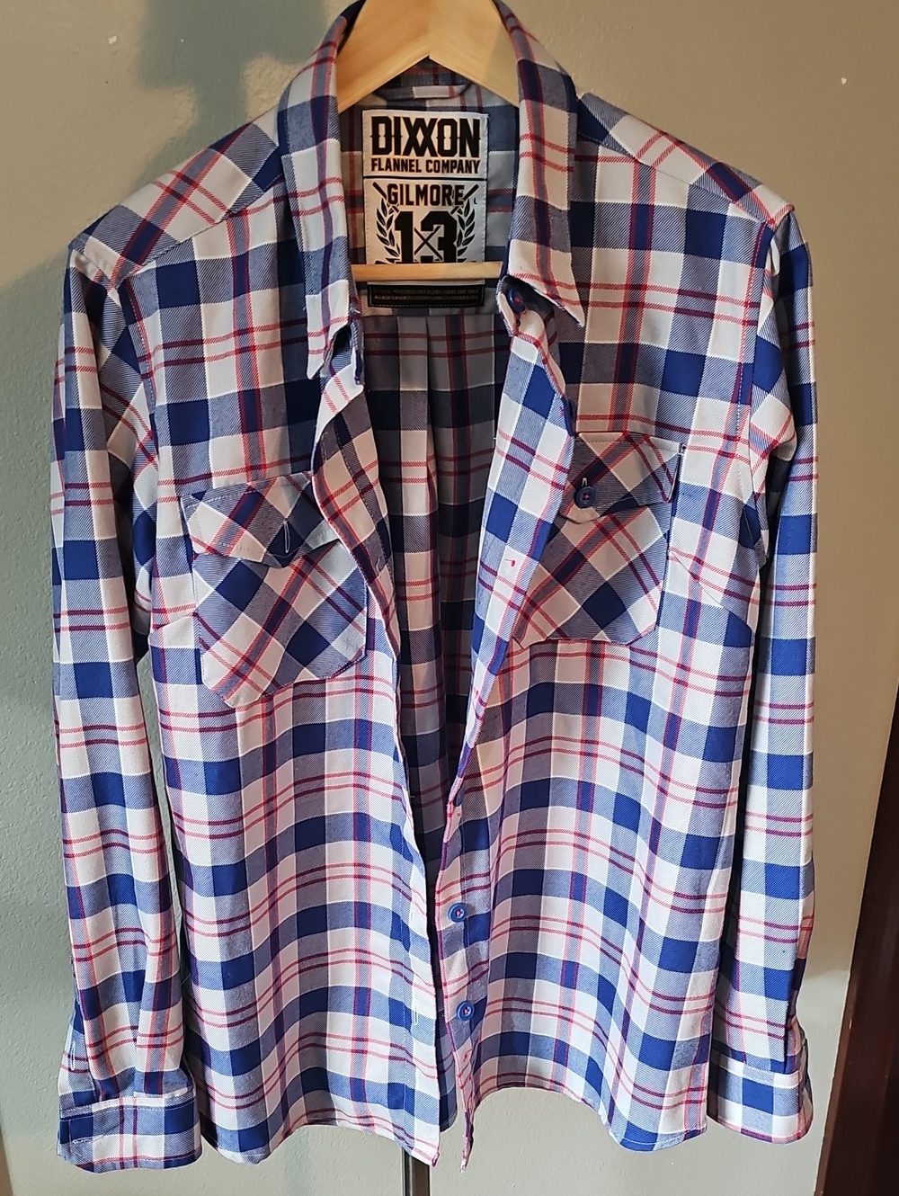 Dixxon Flannel Co Gilmore 13 Men’s Large Plaid Shirt
